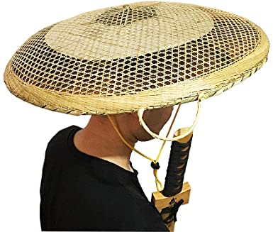 Detail Bamboo Hat Samurai Nomer 24