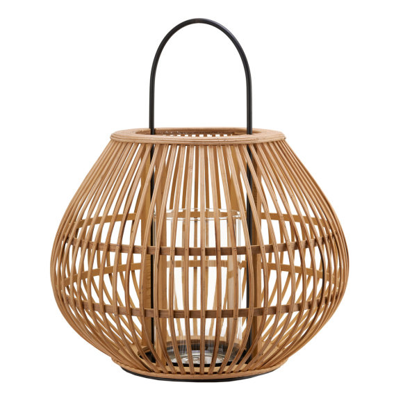 Detail Bamboo Hurricane Lantern Nomer 21