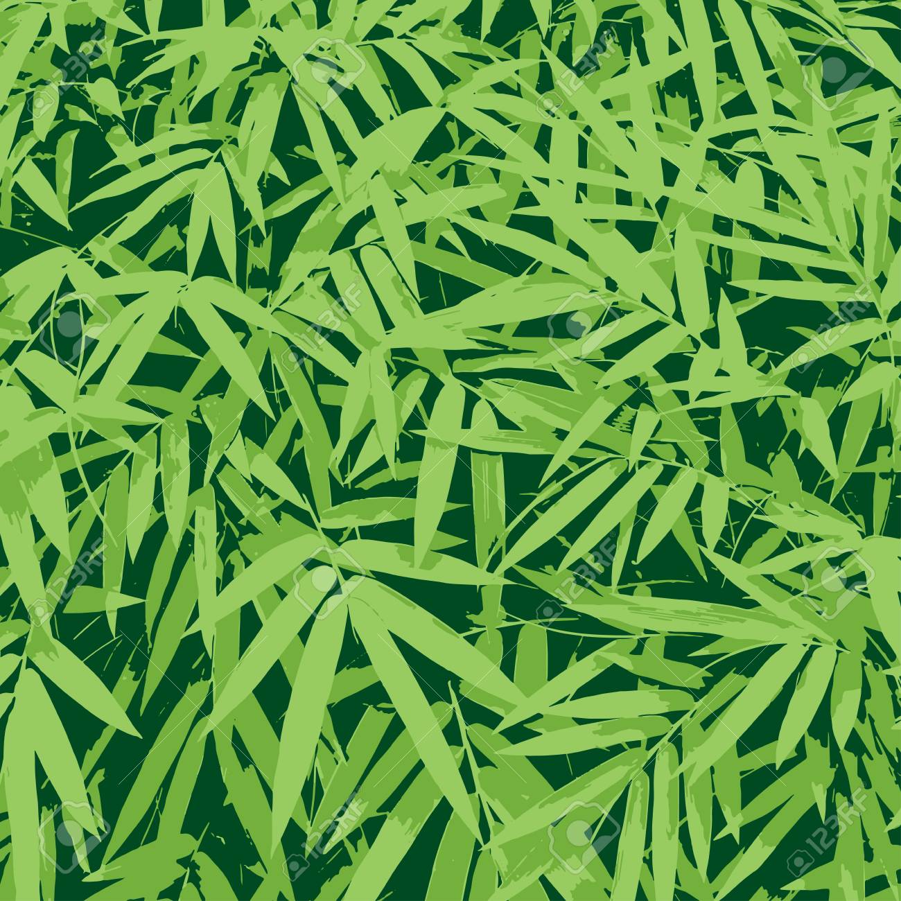 Detail Bamboo Leaf Vector Nomer 52