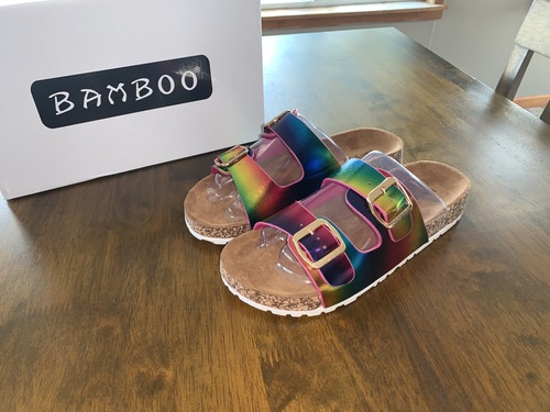 Detail Bamboo Rainbow Sandals Nomer 23