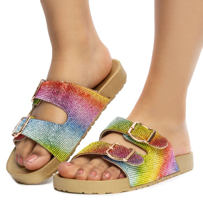 Detail Bamboo Rainbow Sandals Nomer 34