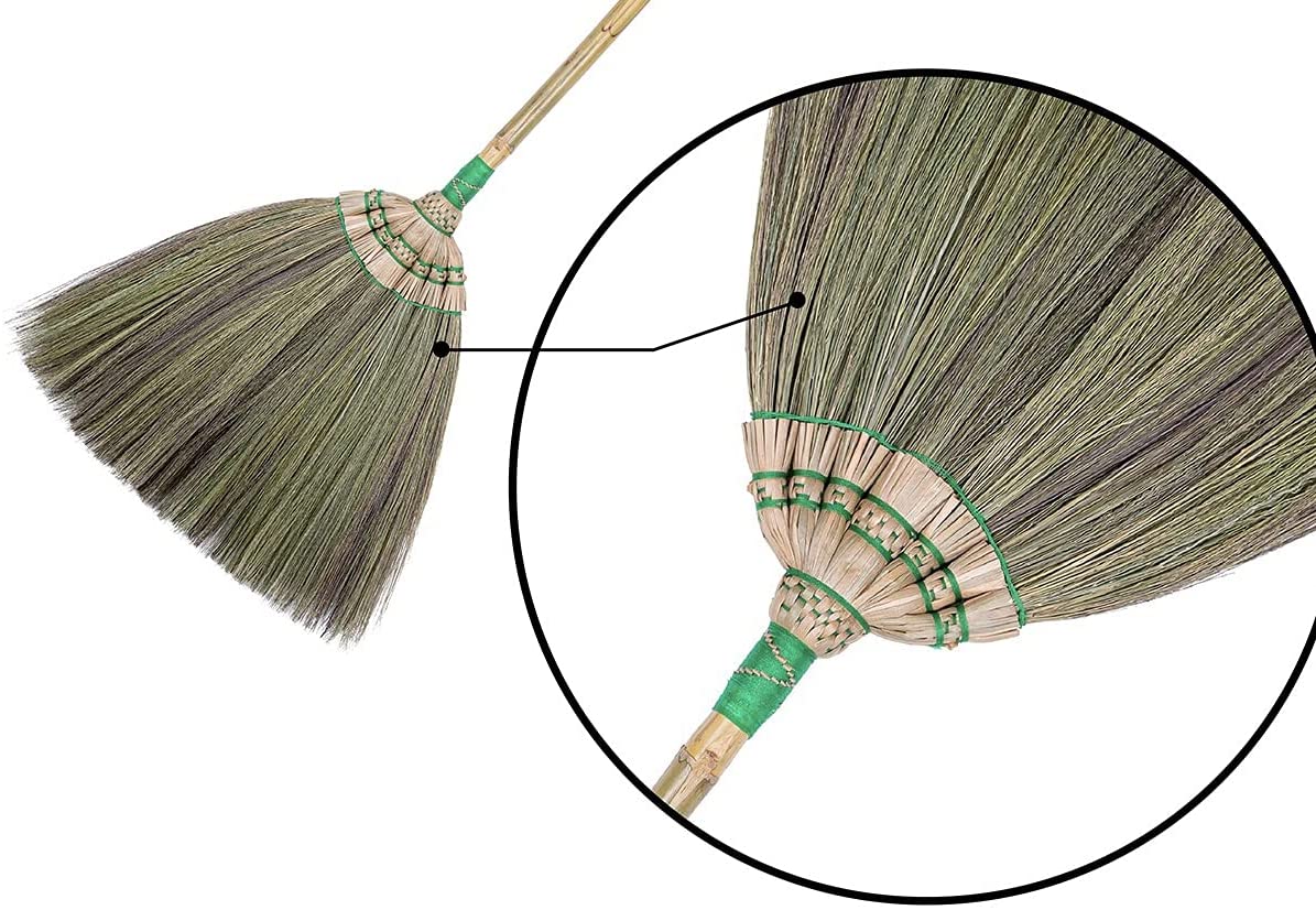 Detail Bamboo Stick Broom Nomer 59