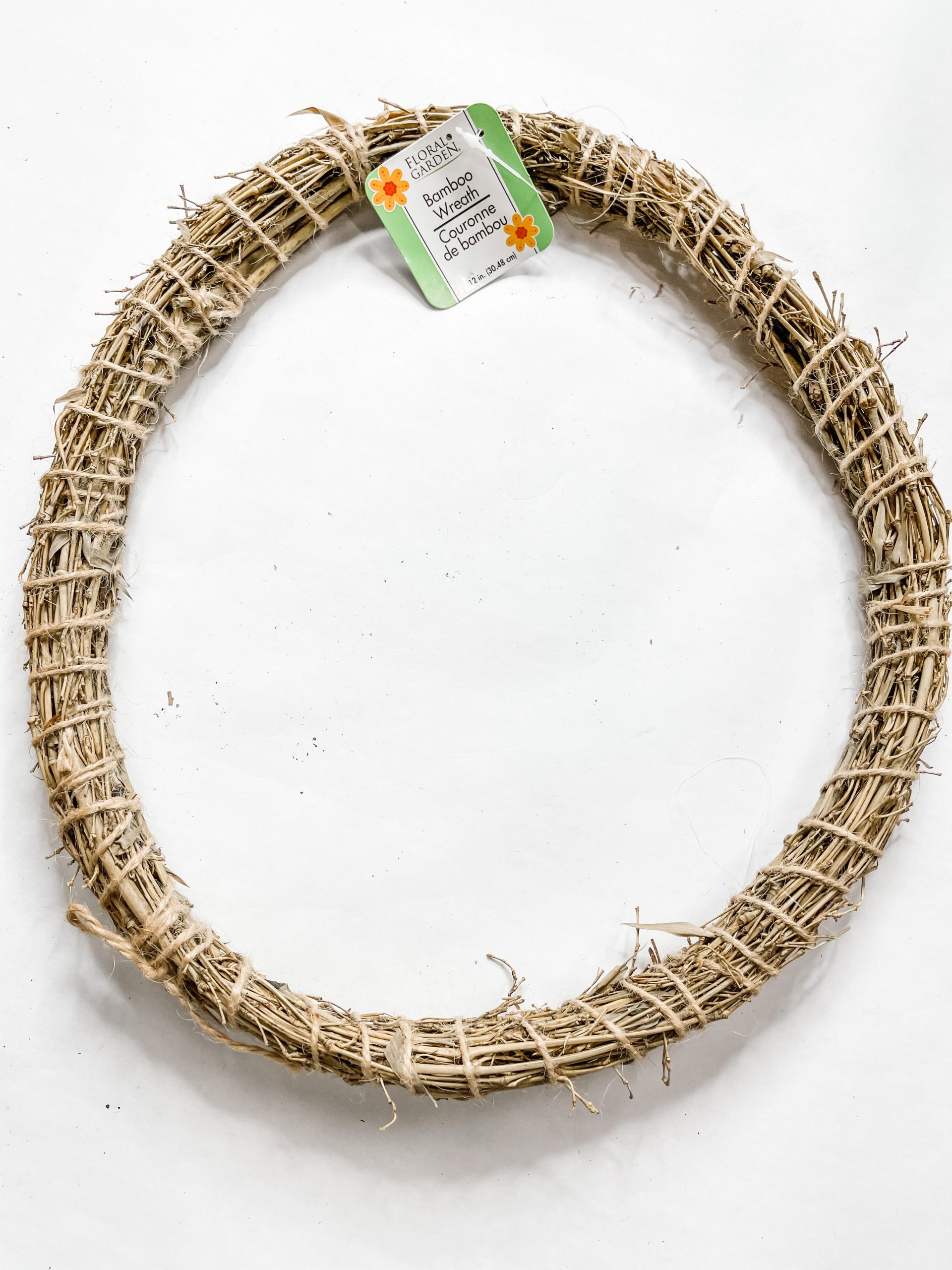 Detail Bamboo Wreath Dollar Tree Nomer 17