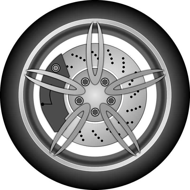 Detail Ban Motor Vector Nomer 6