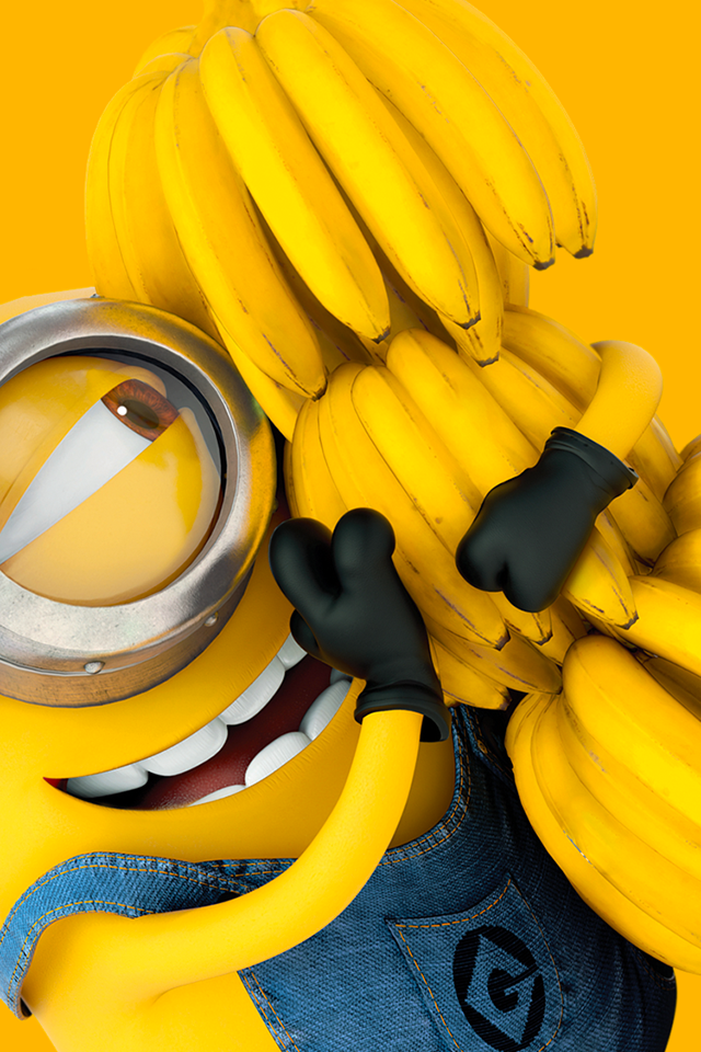 Banana Cartoon Wallpaper - KibrisPDR