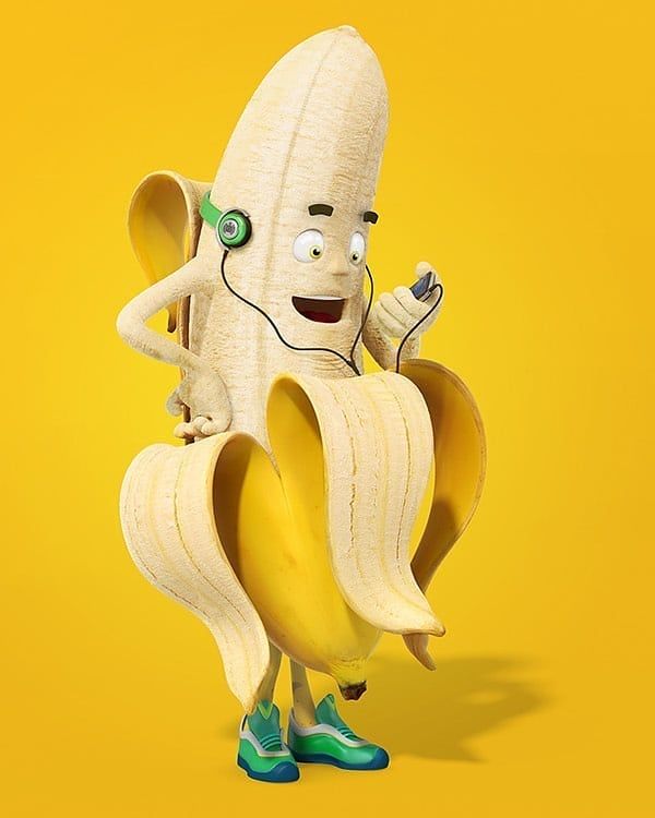 Detail Banana Cartoon Wallpaper Nomer 39