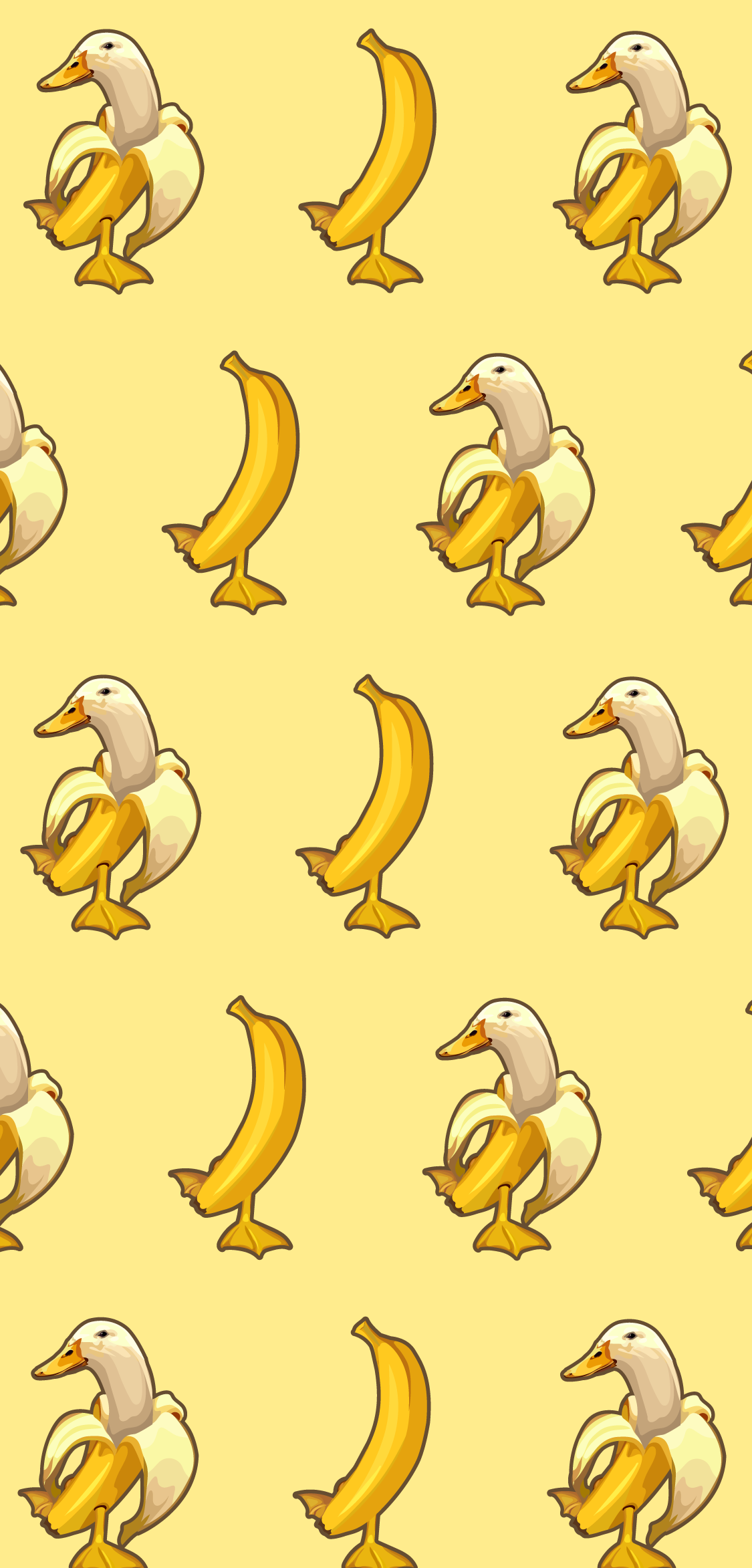 Detail Banana Duck Wallpaper Nomer 3