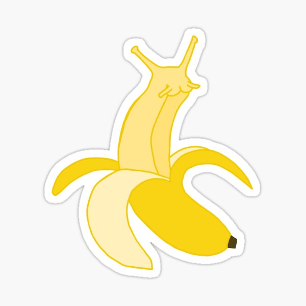 Detail Banana Slug Sticker Nomer 19