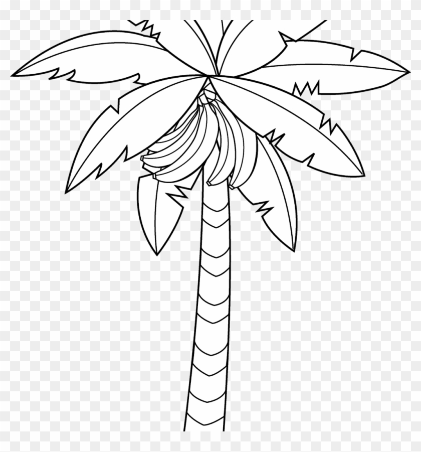 Detail Banana Tree Clipart Nomer 42