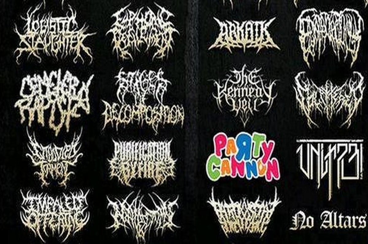 Detail Band Metal Logo Nomer 19