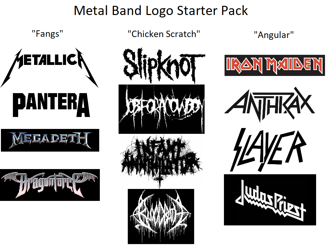 Detail Band Metal Logo Nomer 8