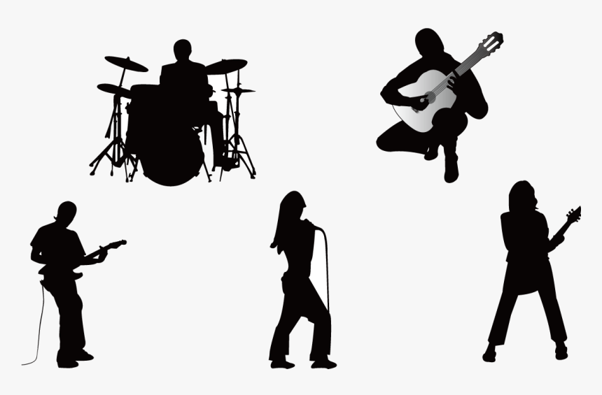 Detail Band Silhouette Png Nomer 26
