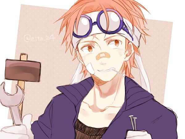 Detail Bandage On Nose Anime Nomer 9