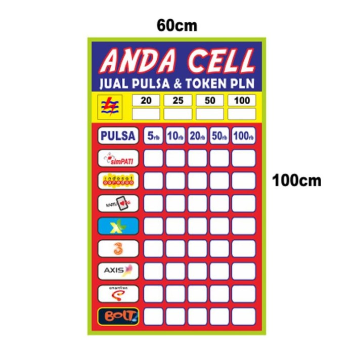 Detail Baner Jual Pulsa Nomer 13