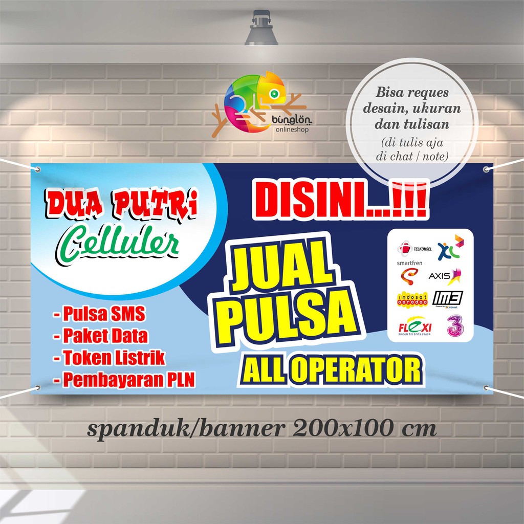 Detail Baner Jual Pulsa Nomer 15