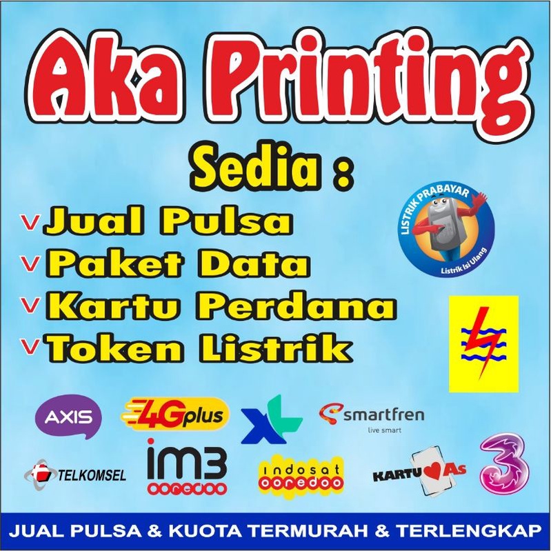 Detail Baner Jual Pulsa Nomer 43