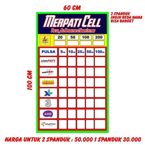 Detail Baner Jual Pulsa Nomer 47