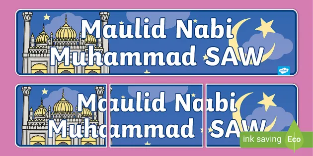 Detail Baner Maulid Nomer 29