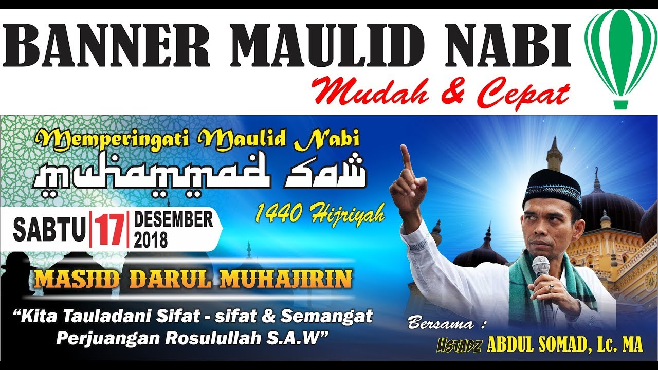 Detail Baner Maulid Nomer 37