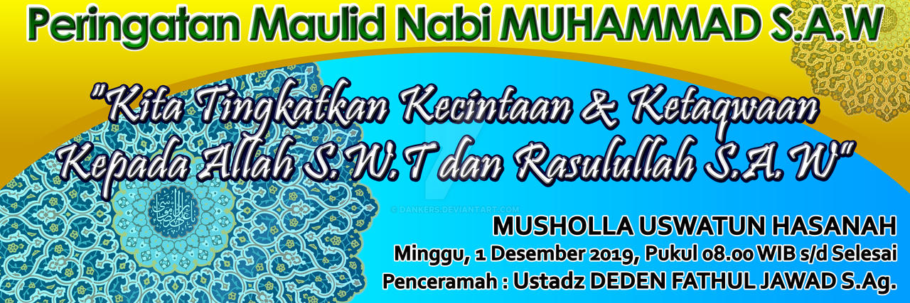 Detail Baner Maulid Nomer 53