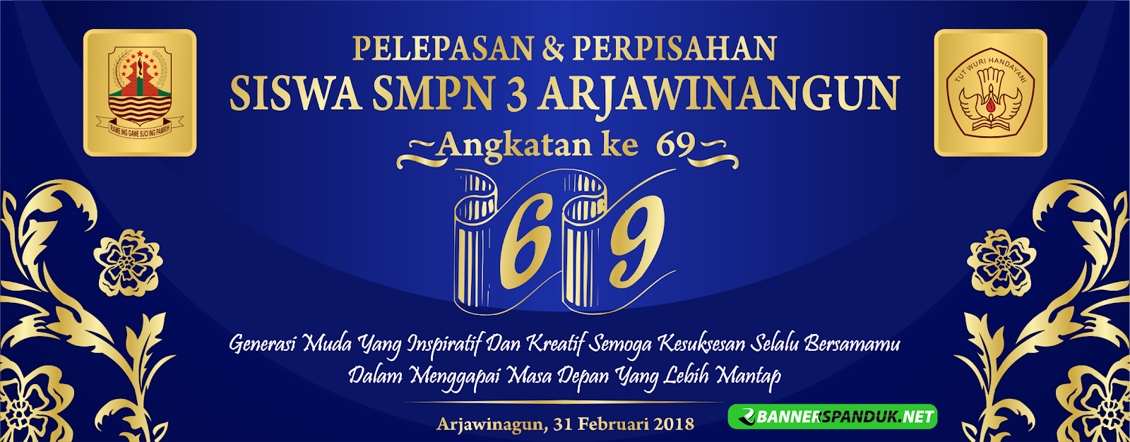 Detail Baner Perpisahan Nomer 19