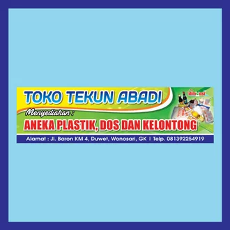 Detail Baner Toko Nomer 18