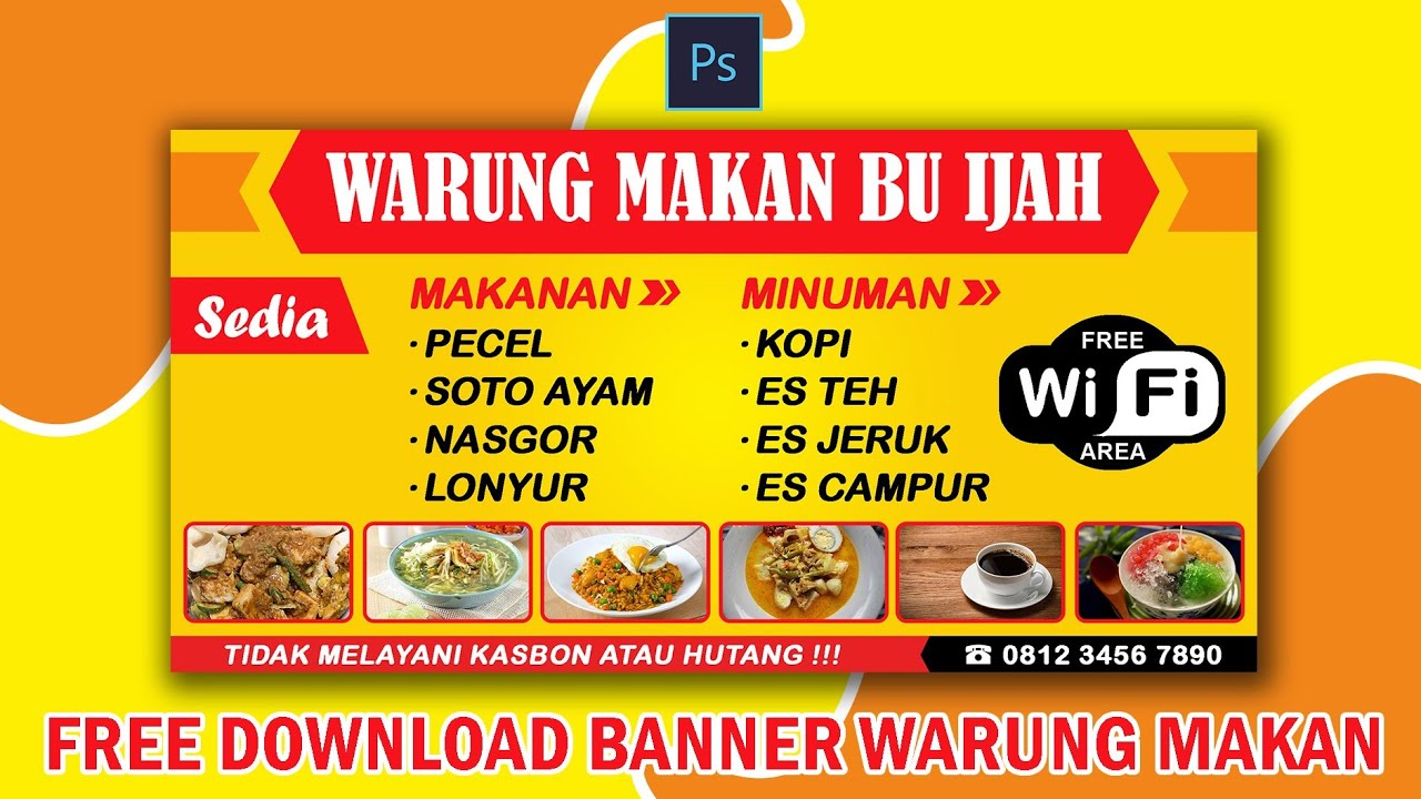 Detail Baner Warung Nomer 11