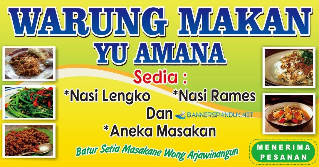 Detail Baner Warung Nomer 17