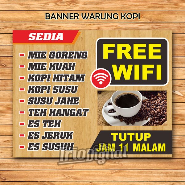 Detail Baner Warung Kopi Nomer 3