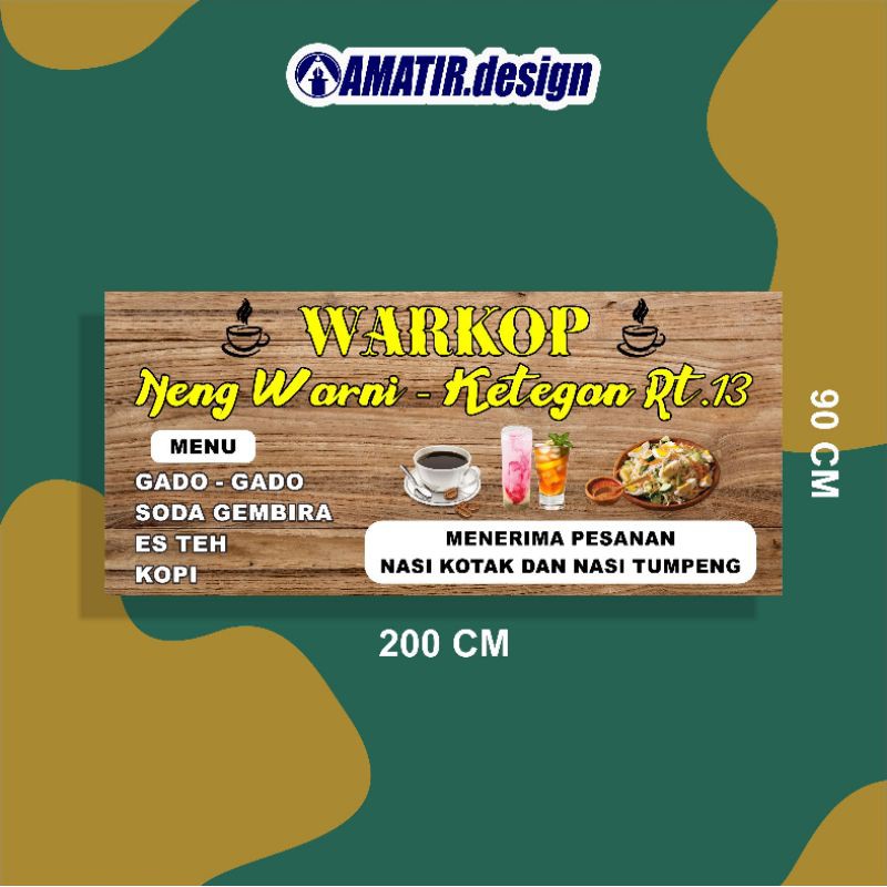 Detail Baner Warung Kopi Nomer 35