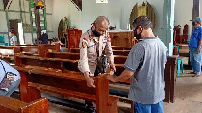 Detail Bangku Gereja Katolik Nomer 46