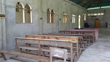 Detail Bangku Gereja Katolik Nomer 49