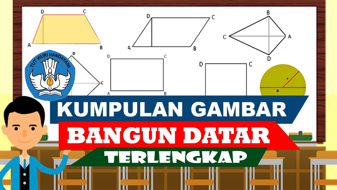 Detail Bangun Datar Dan Contoh Bendanya Nomer 20