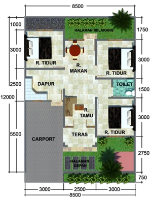 Detail Bangun Rumah Type 36 Nomer 17