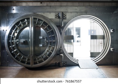 Detail Bank Vault Background Nomer 11