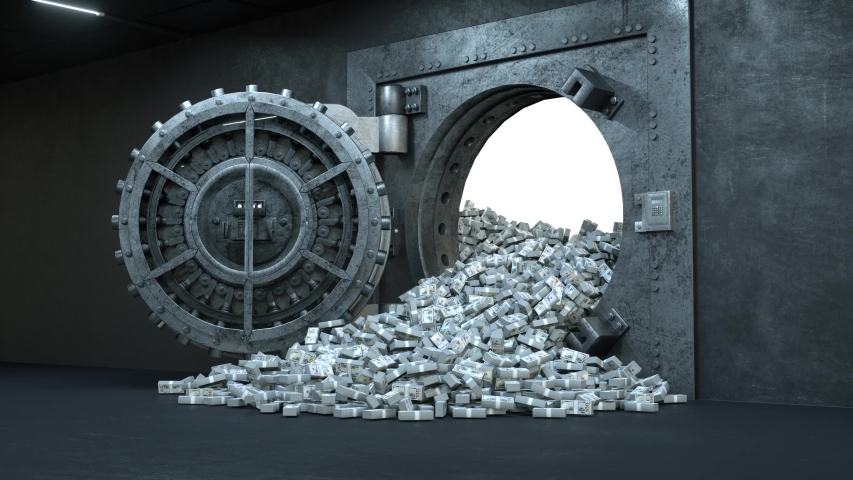 Detail Bank Vault Background Nomer 13