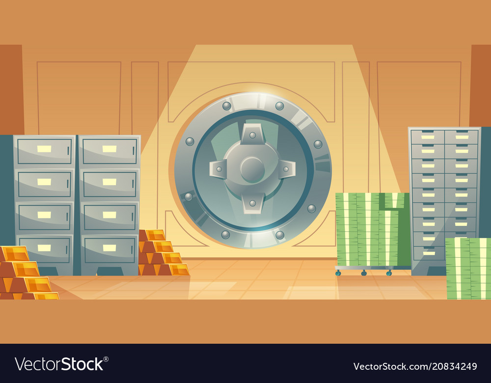 Detail Bank Vault Background Nomer 4