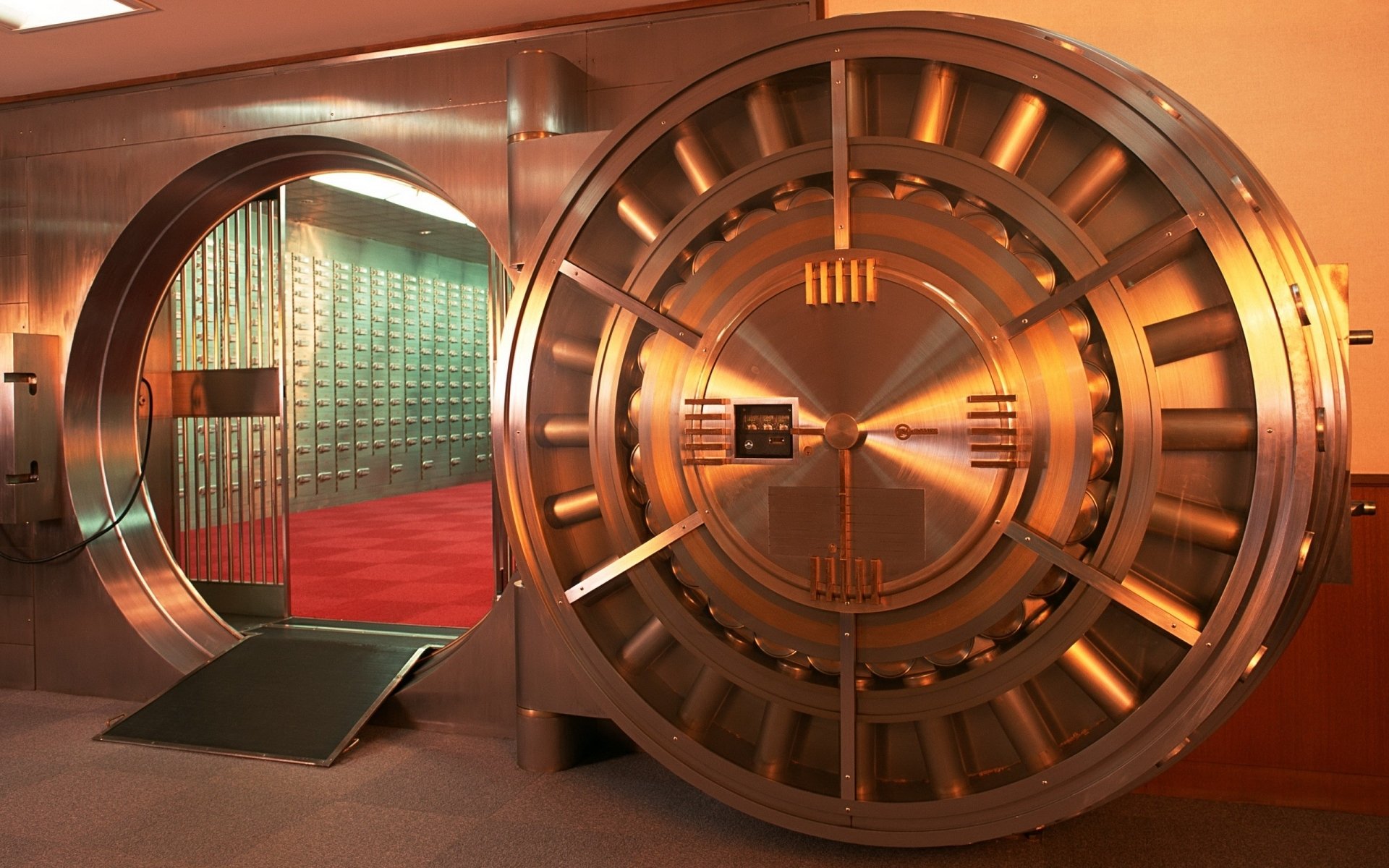 Detail Bank Vault Background Nomer 47