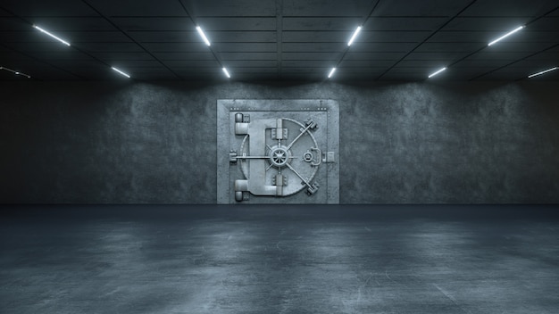 Detail Bank Vault Background Nomer 9