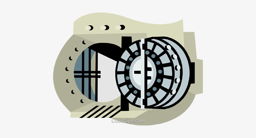 Detail Bank Vault Clipart Nomer 9