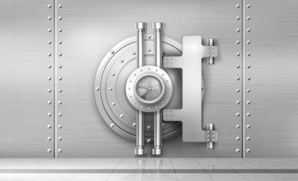 Detail Bank Vault Clipart Nomer 39