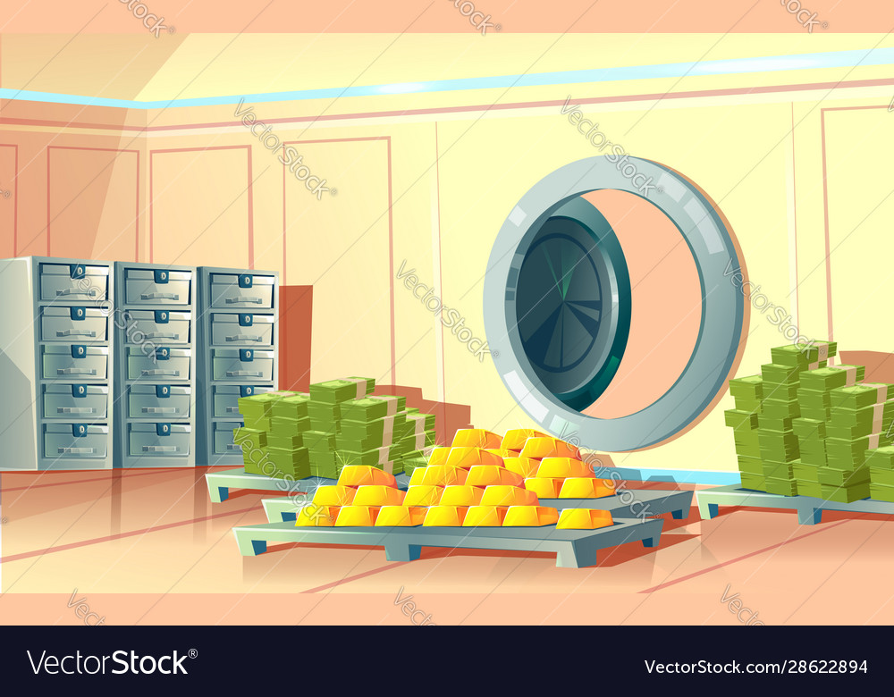 Detail Bank Vault Clipart Nomer 48