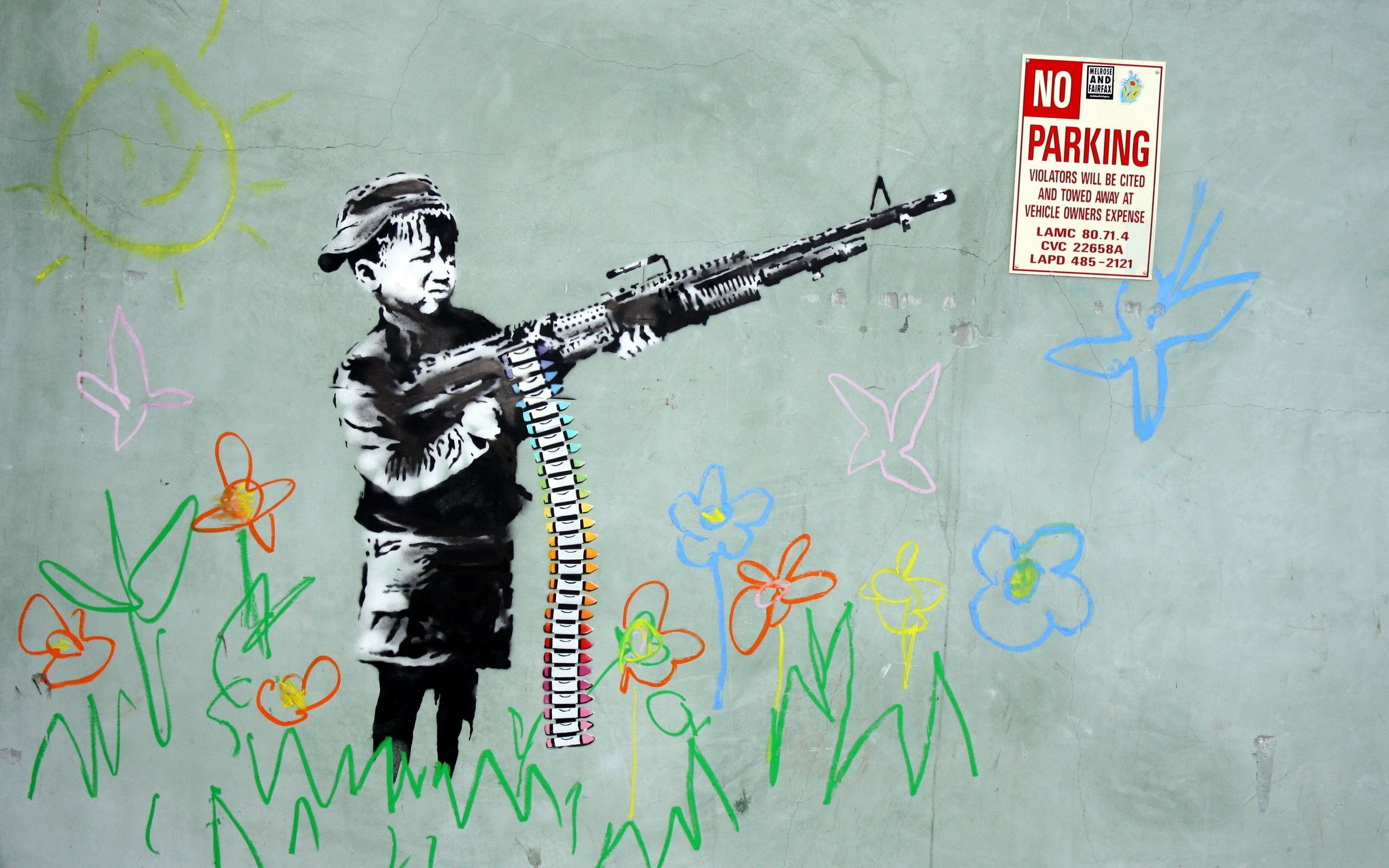 Detail Banksy Wallpaper Nomer 5