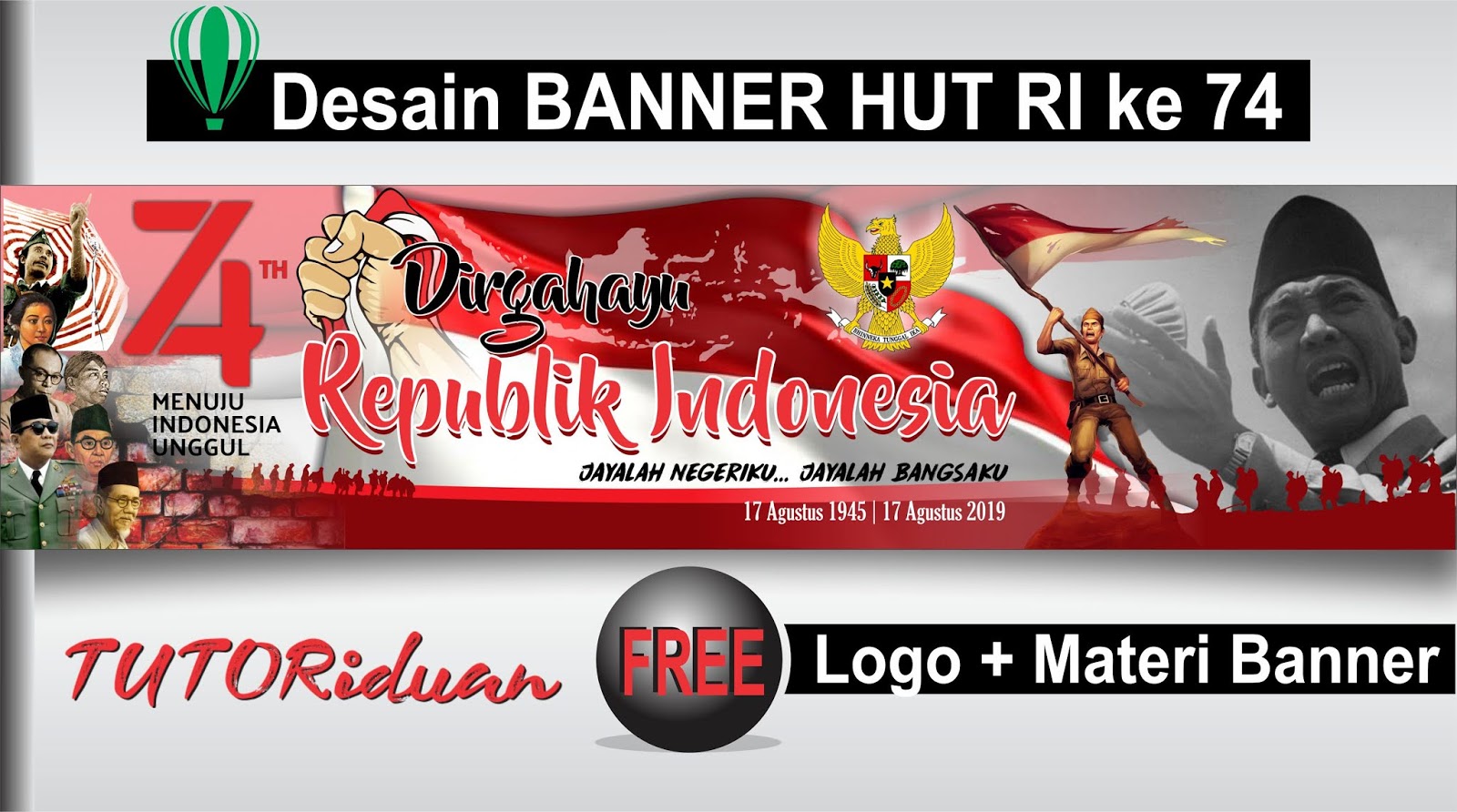 Detail Banner 17 Agustus Cdr Nomer 40