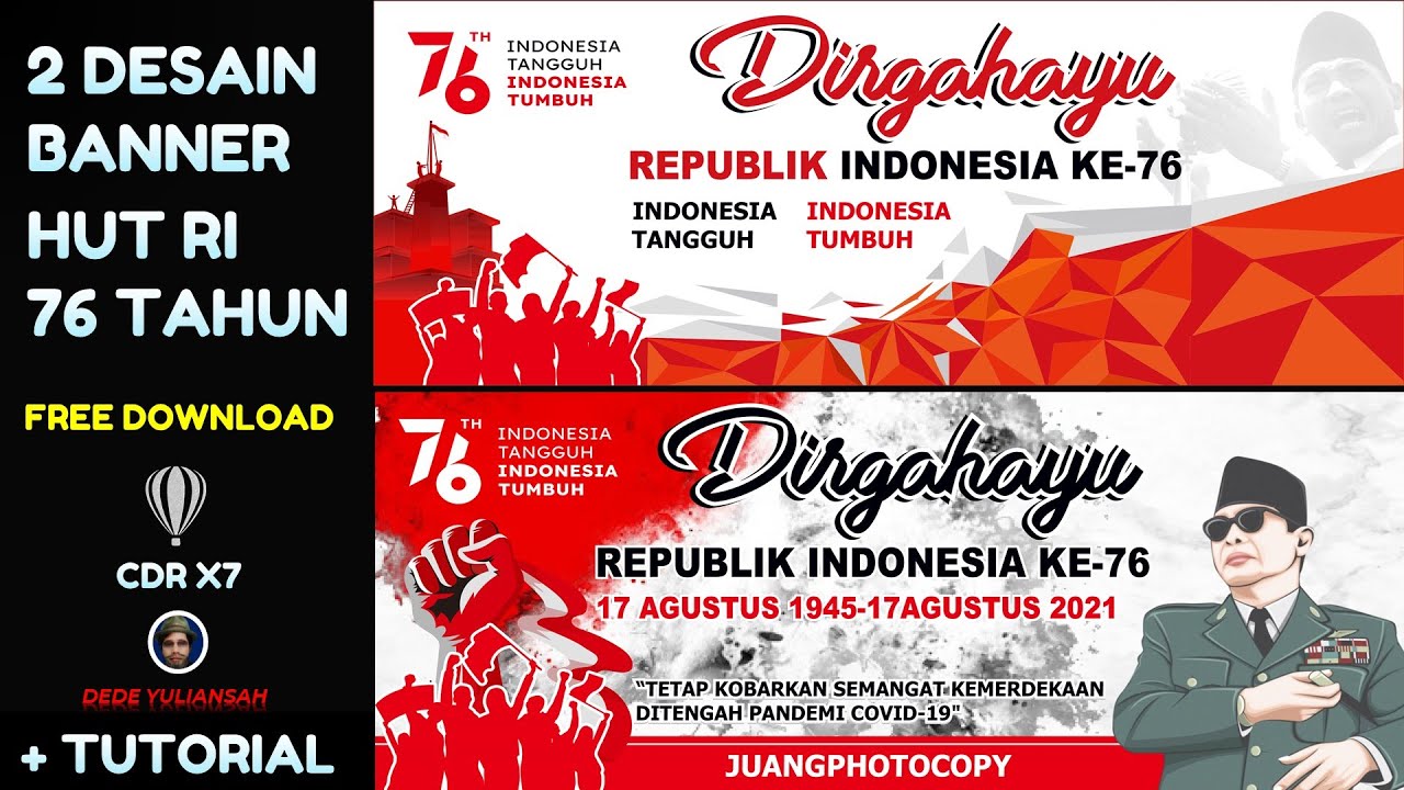 Detail Banner 17 Agustus Cdr Nomer 6