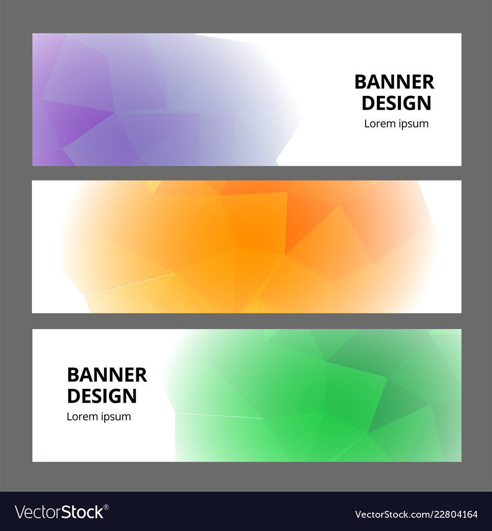 Banner Background Design Template - KibrisPDR
