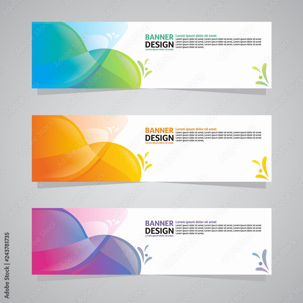 Detail Banner Background Design Template Nomer 22