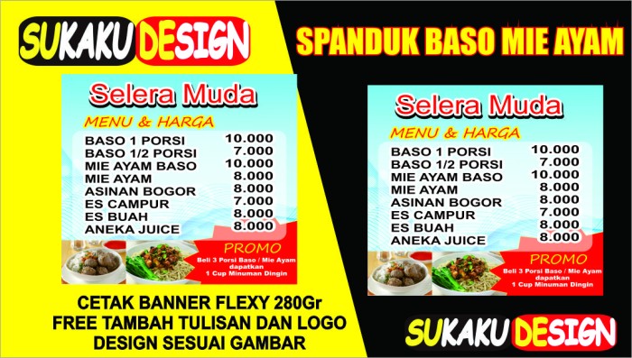 Detail Banner Bakso Nomer 31