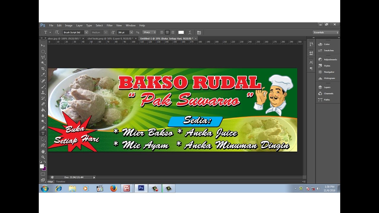 Detail Banner Bakso Nomer 49