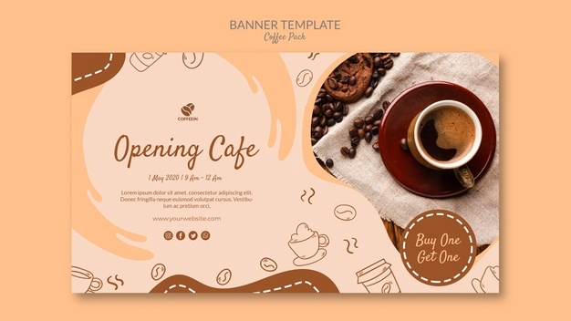 Detail Banner Cafe Coffee Nomer 35